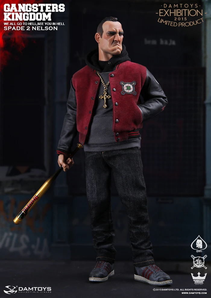 1/6 весы фигурка Коллекционная кукла гангстеры база лопата 2 Нельсон GKS002EX 12
