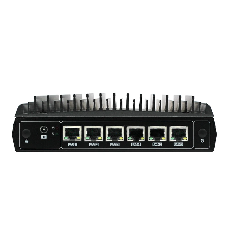 Мини брандмауэр ПК pfsense Мини ПК 6 Ethernet порт i7-4500 мини-сервер ПК