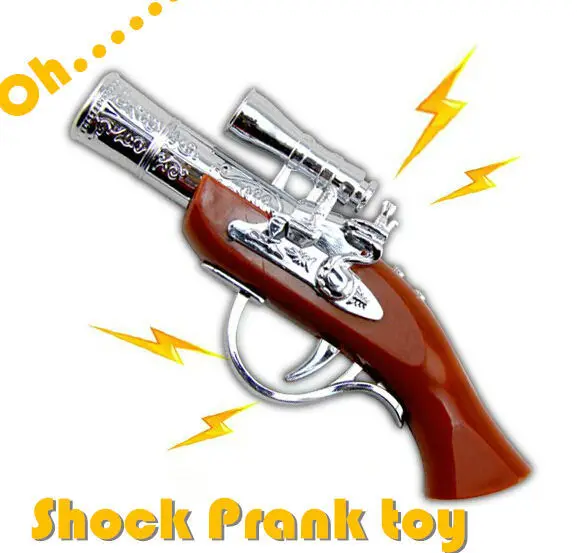 Elimi Creative Electric Shocker Gun Toy Novelty  E...