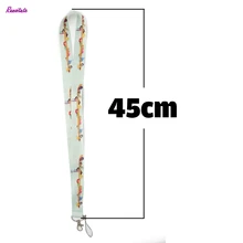 Ransitute Милая принцесса Мобильный телефон ремни держатель ID карты шеи ремни