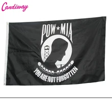 11,11 Соединенные Штаты узников войны отсутствует "POW-MIA" флаг полиэстер Военная Униформа украшения 90x150 см орнамент флаг