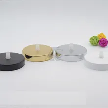 D100mm потолок Роза для шнур для подвесного светильника Набор Винтажный металлический потолочный в виде розетки навес с Зажим для шнура