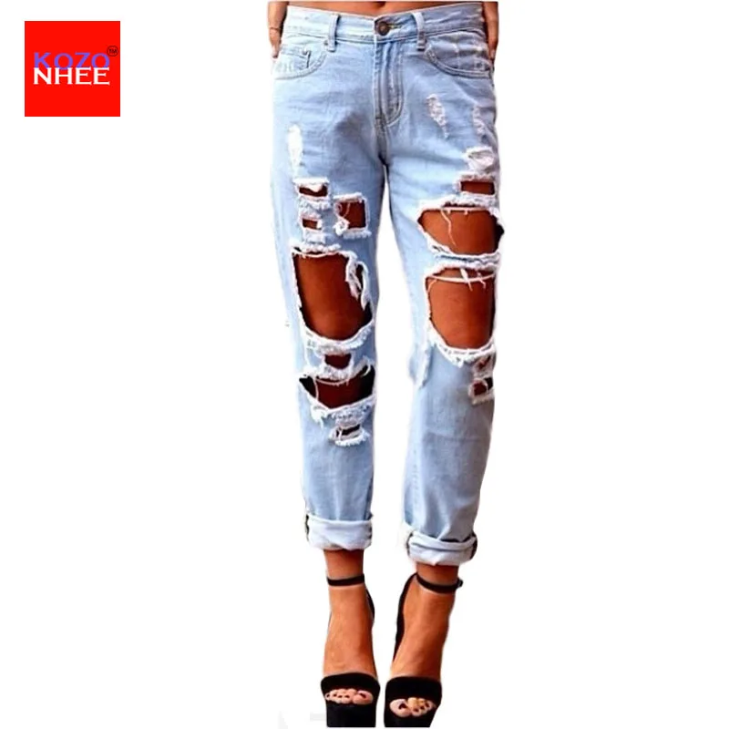Hottest Buttock High Waist Skinny Side Stripe Pencil Jeans