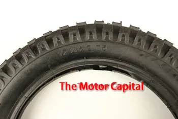 

12 1/2 x 2.75 tyre for mini dirt bike with butyl inner tube good quality Free Shipping/8" model rim/Factory Wholesale