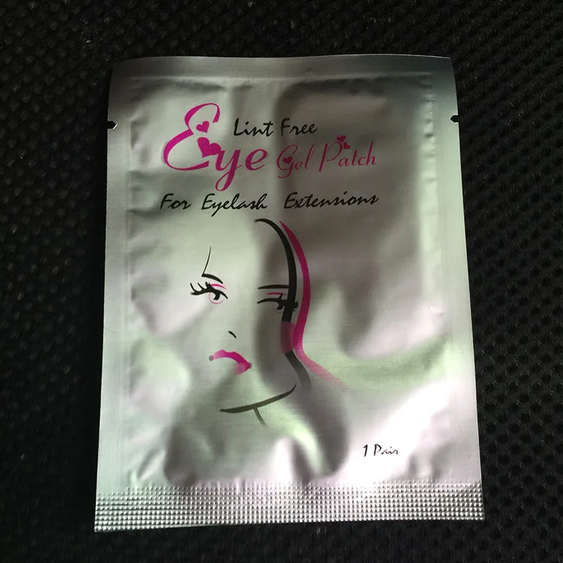 

50 Pairs Permanent Makeup Grafted Eyelashes Eye Mask Patches Eyelash Extension Surface Eyelashes Paper Sticker Lsolation Pad