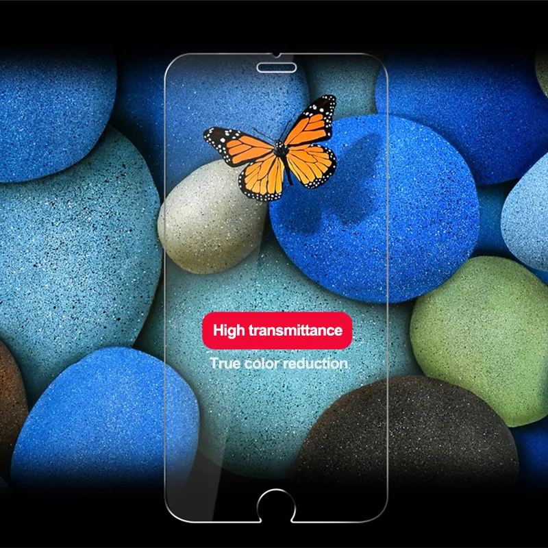  9 H 022mm Gehärtetem Glas Für iPhone 8 7 6 6 S 5 S5 SE Screen Protector Tough Glas auf Die Für iPho