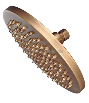 

Classic Antique Brass 8" inch Round Bathroom Rainfall Shower Head Wsh023