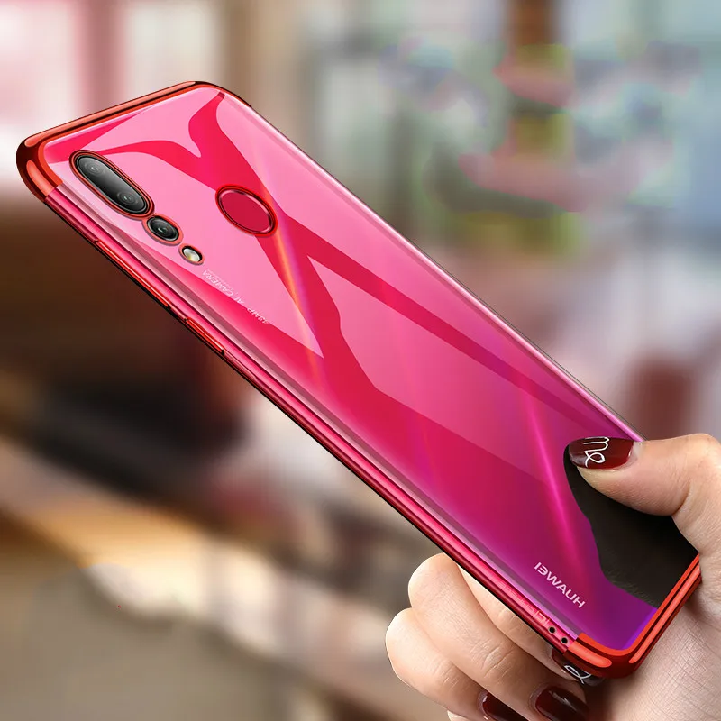 

Soft Transparent Case For Huawei Y5 Y6 Y7 Y9 Prime 2019 P Smart Z Clear TPU Case For Honor 20 Pro 20i 10i 10 8S 8A Plating Cover