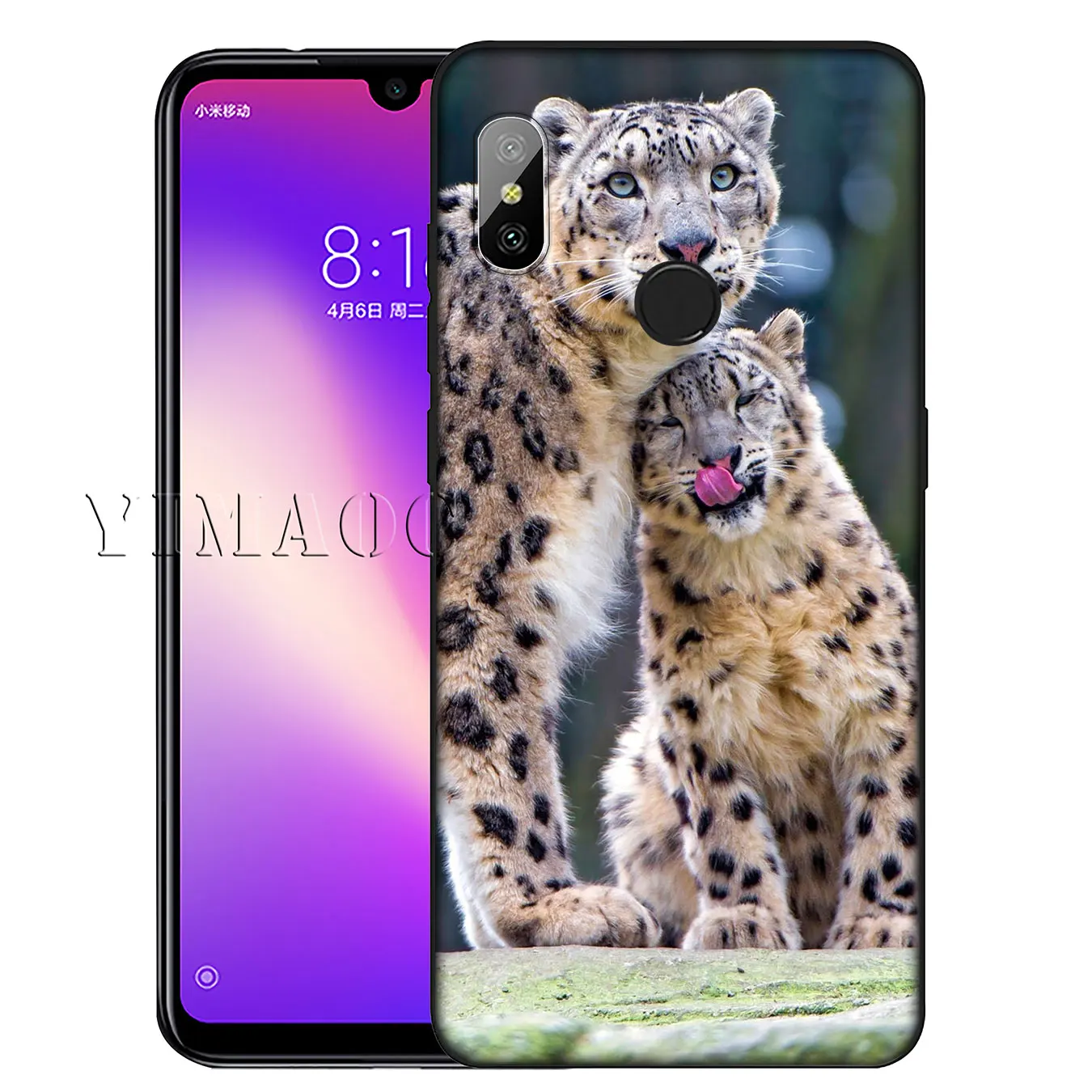 YIMAOC тигр лев леопард черная пантера Мягкий силиконовый чехол для Xiaomi Redmi K30 K20 8A 7A 6A