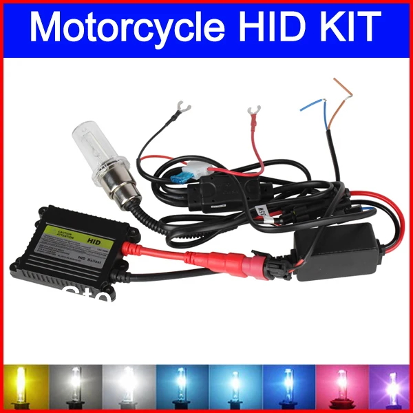 

35W H6 swing angle HID Xenon Headlight Motorcycle Motorbike Bike Slim lamp Kit 4300K,6000K,8000K,10000K