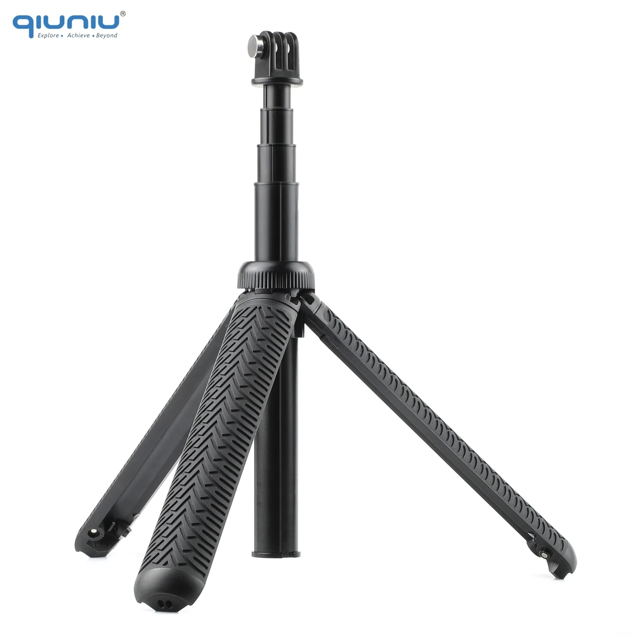 Выдвижной монопод QIUNIU 3 в 1 селфи Палка с рукояткой Штатив для GoPro Hero 9 8 7 6 5 4 DJI OSMO