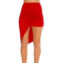 MSAISS, летняя женская юбка, сексуальная, с завязками на талии, драпированная, Женская юбка, с вырезами, асимметричный карандаш, юбки