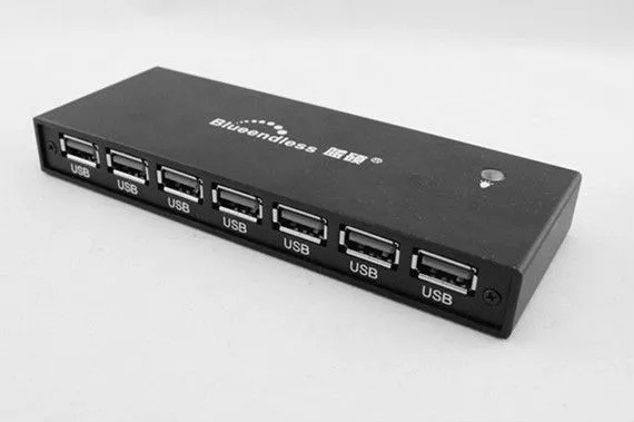 ЕС plug Высокое скорость USB 3,0 хаб 10 порты портативный хаб usb-концентратор, адаптер для портативных ПК телефон флэш накопитель аксессуары