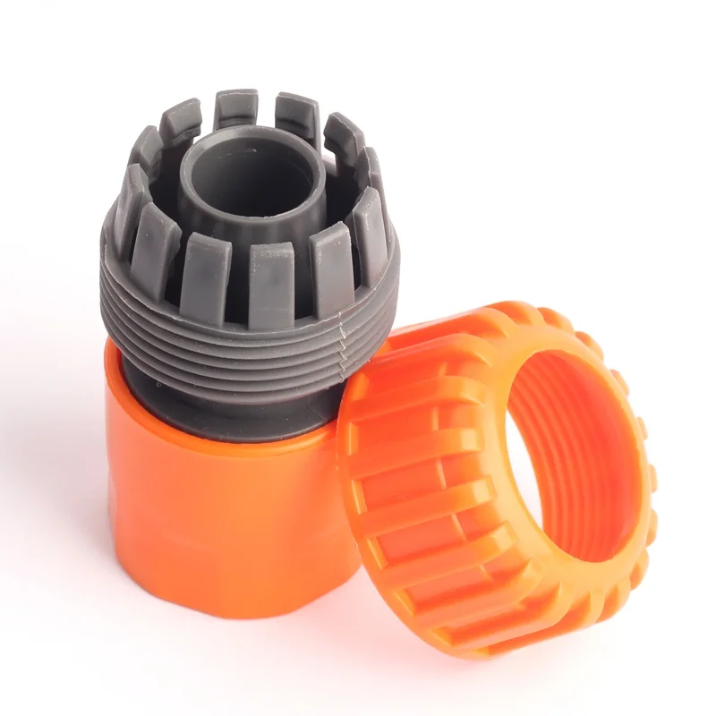 ABS G 3/4'' Water Hose Quick Connectors Garden Pipe/Tubing Fittings Orange Removable Water Plumbing Irrigation Repair Hose Joint