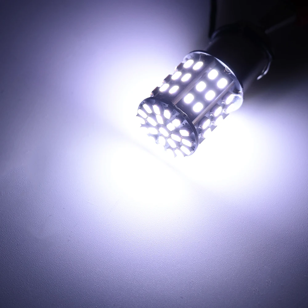 Автомобильный светильник 1156 BA15S 1157 BAY15D 64SMD 5050 Светодиодный задний поворотный