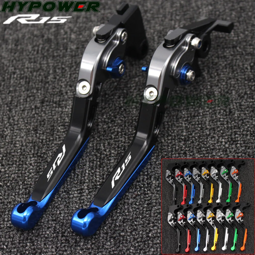 Brake Clutch Levers For YAMAHA R15 V3 2017 2018 Retro Lever Extendable