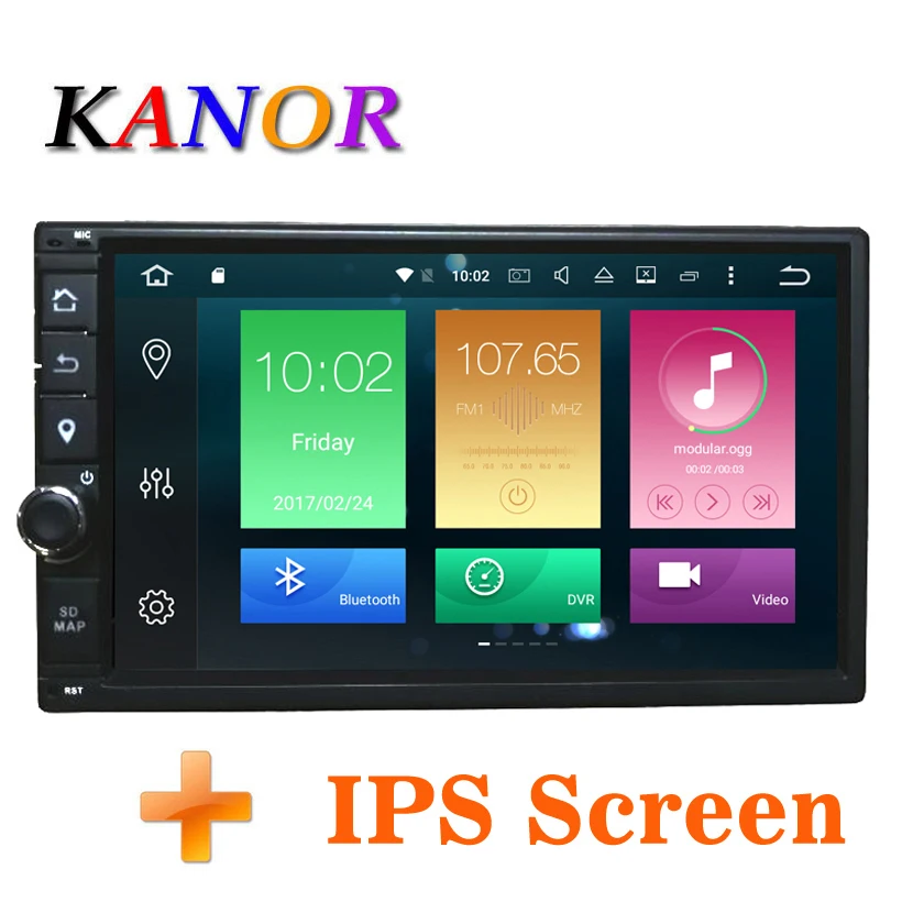 Clearance KANOR Octa Core RAM 4G ROM 64G 2 Din Android 9.0 Universal Car Audio Stereo Radio With GPS WiFi GPS Navigation Video Head Unit 0 Clearance KANOR Octa Core RAM 4G ROM 64G 2 Din Android 9.0 Universal Car Audio Stereo Radio With GPS WiFi GPS Navigation Video Head Unit 0