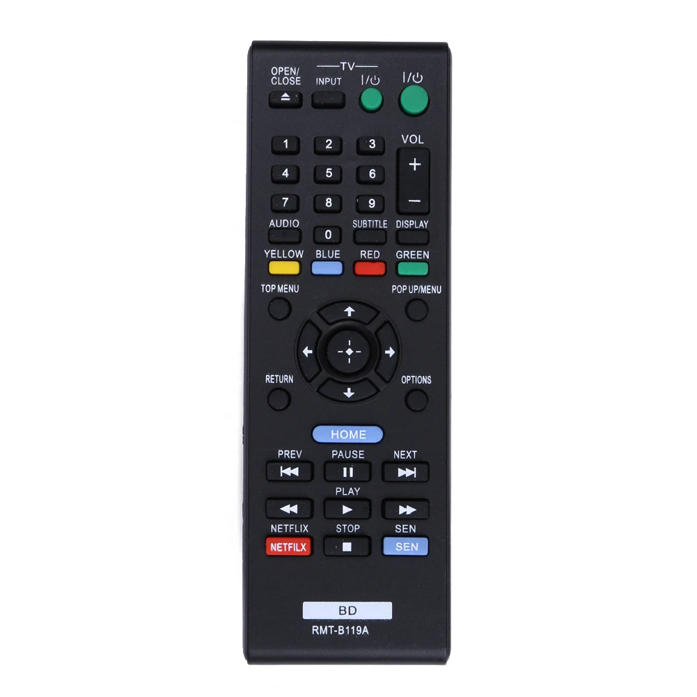 ТВ пульт дистанционного управления для Sony RMT B119A BDP BX110 BX310 BX510 BX59 S1100 S3100 S390 S5100|tv remote