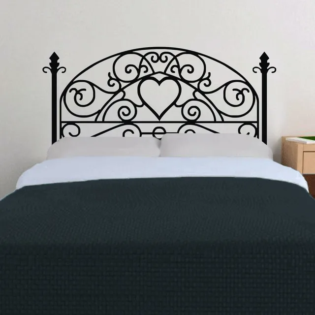 Letto Griglia Stile Vinile Adesivo Camera Da Letto Decalcomania ... Letto Griglia Stile Vinile Adesivo Camera Da Letto Decalcomania ...