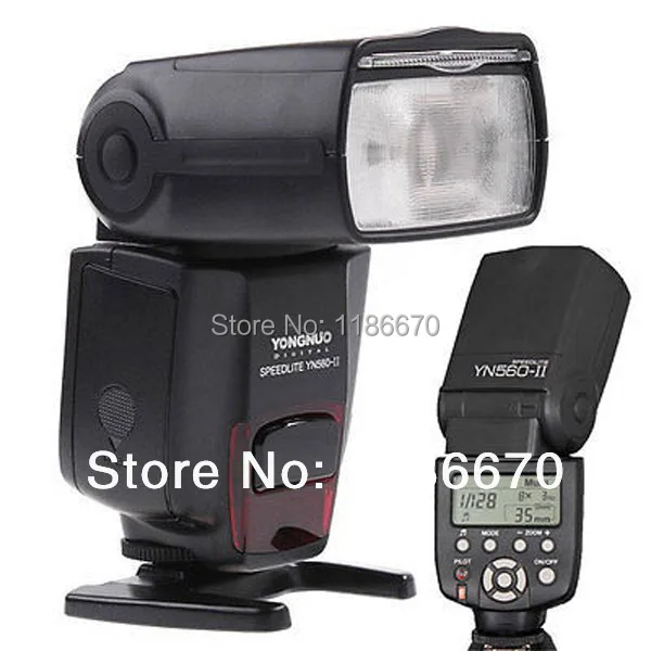 Universal Flash Speedlite YN-560II For Nikon D80 D90 D600 D700 D700S D800 D800E D7100 D7000 D5000 D5200 D5100 D3100 D3200 D3000 |