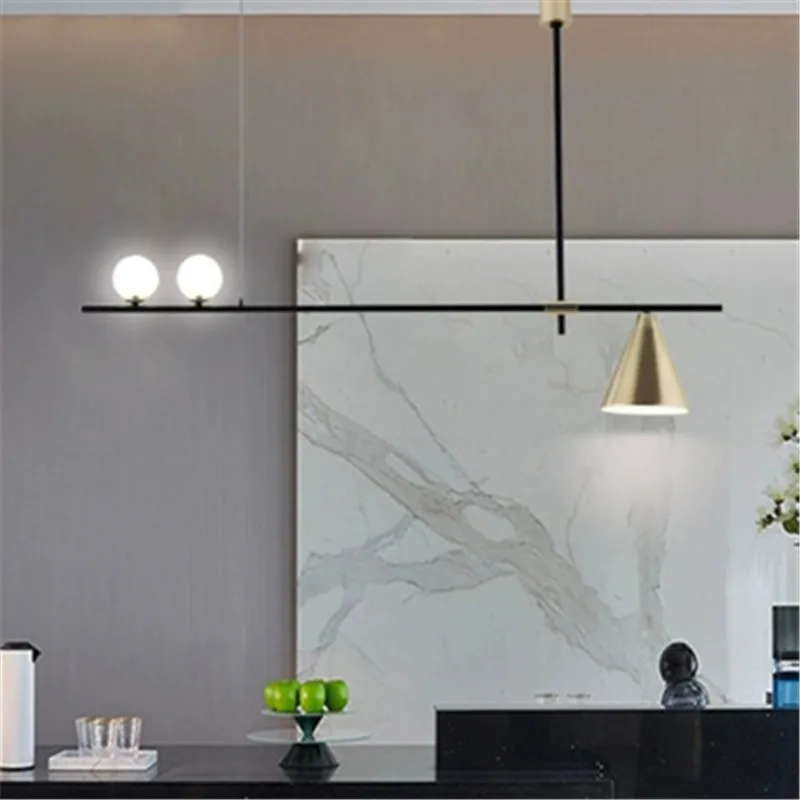 

Nordic Minimalist Magic Beans Pendant Lamp Concise Parlor Music Restaurant Coffee Dining Table Kitchen Led Suspension Lighting