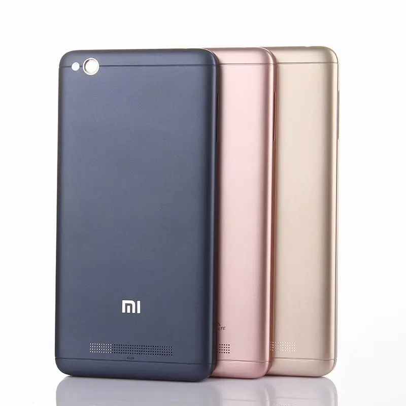 Redmi4A чехол для Xiaomi Redmi 4A Корпус Пластик Батарея двери сменная задняя крышка с кнопками для карты памяти