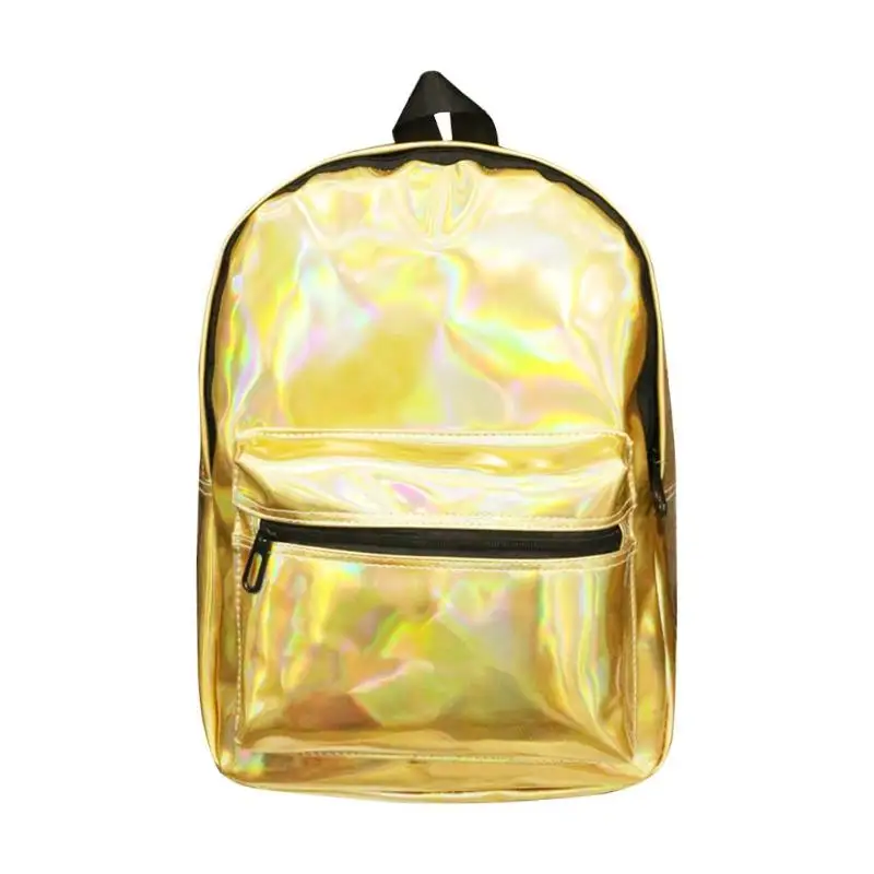 Лазерный голографический женский рюкзак большой емкости в студенческом стиле для Девочек Блестящий школьный рюкзак Mochila Feminina рюкзак для путешествий