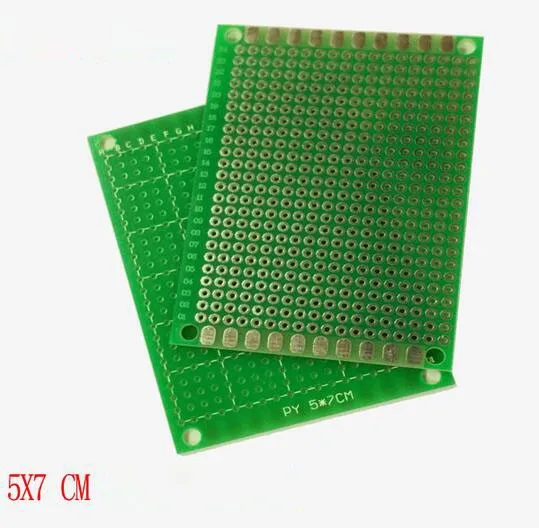 100 шт. 5*7 см Односторонний pcb доска лучший универсальный доска высокое качество