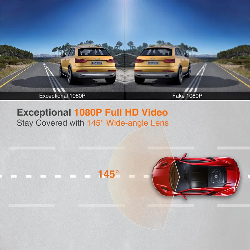 5 шт. Dash Cam Safeel 3 HD 1080 P Автомобильный видеорегистратор Камера 145 градусов 2 45