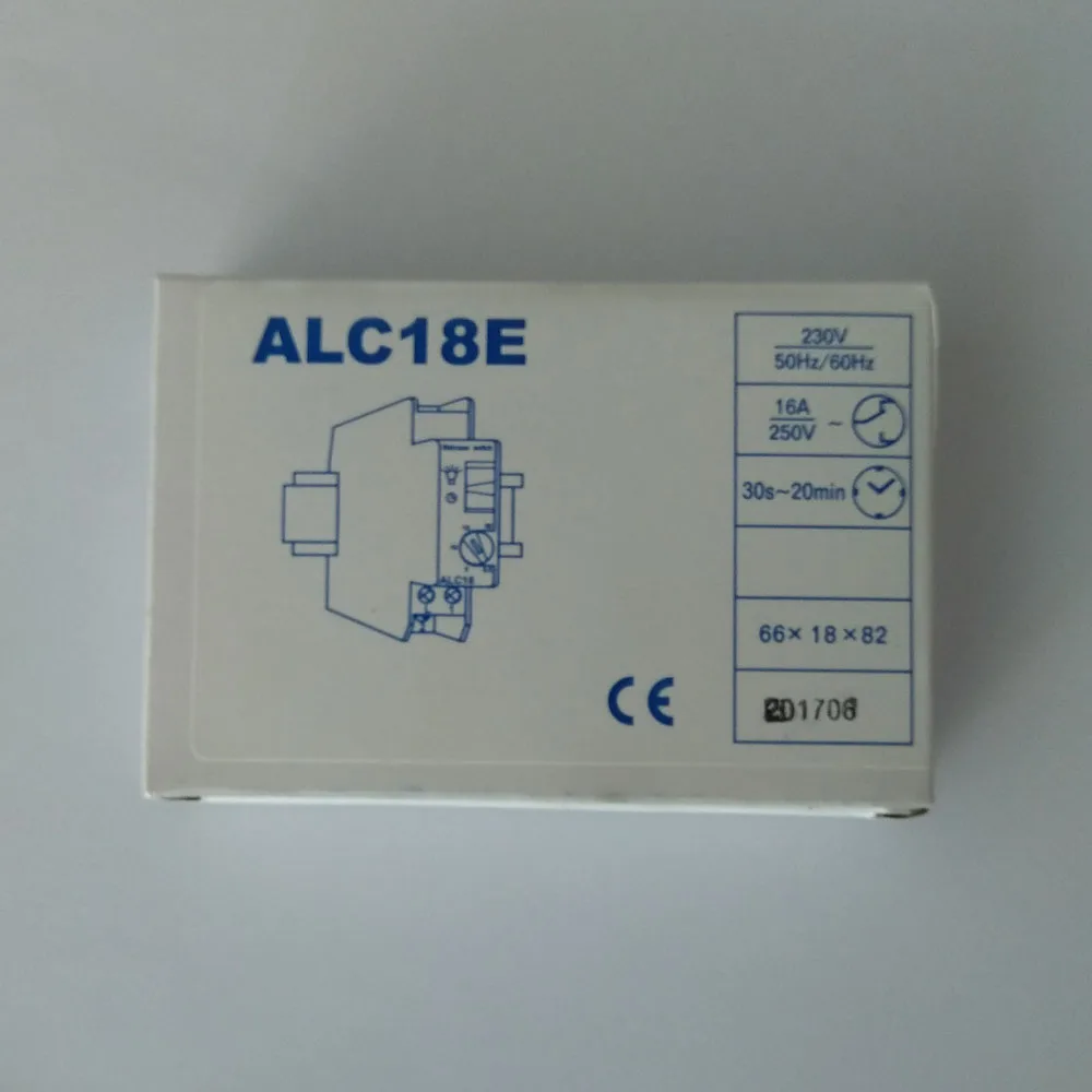 Новый тип ALC18 E 220 240VAC 50 60 Гц 20 минут 0 5 Минимальная Настройка din рейка освещение