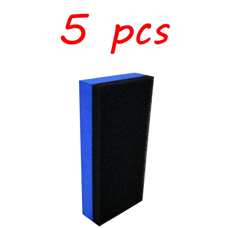 only 5 pcs sponge Полироль для автомобиля, супер гидрофобное покрытие из стекла, уход за краской мотоцикла, защита от царапин, автохимия, стекольное покрытие, жидкое керамическое покрытие для автомобиля - Цвет: only 5 pcs sponge