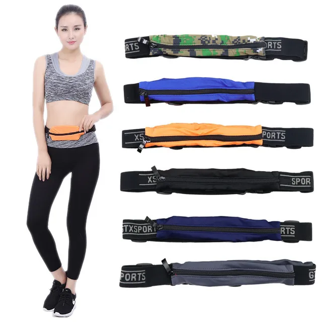 Belly Pack Waist Belt Pocket Sport Cycling Jogging Pouch Pack Fitness