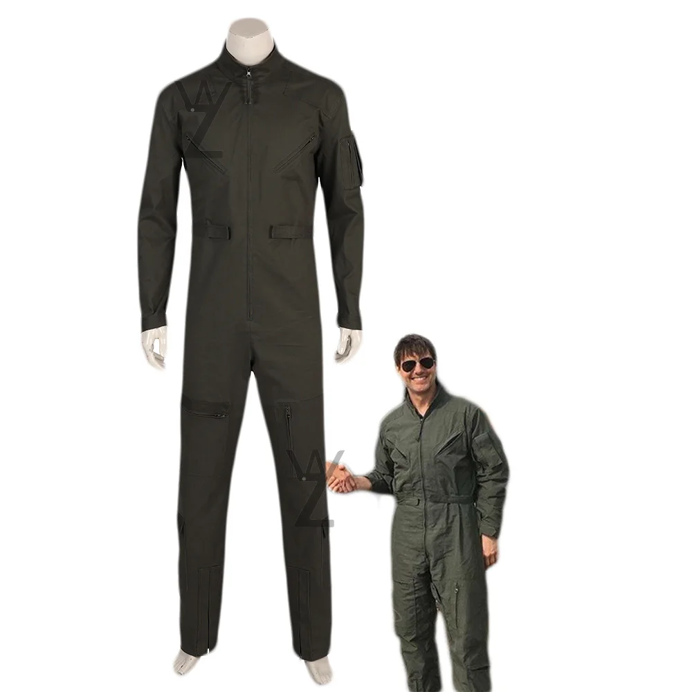 Movie Top Gun Jacket Cool Pilot Maverick Medellin Cosplay Costume Military Tom Cruise Cosplay Outfits