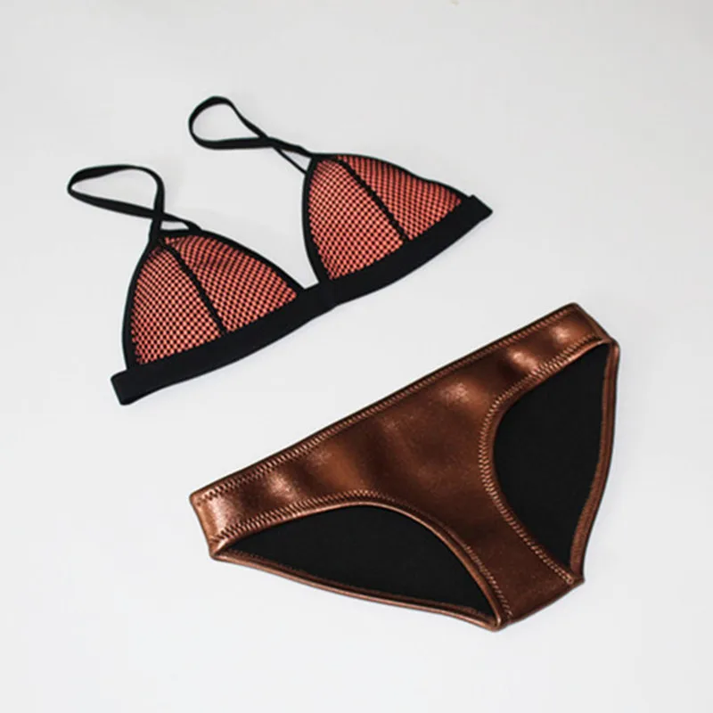 2016 Neoprene Swimwear Women Bikini Woman New Summer mesh Sexy Swimsuit Bath Suit Push Up Bikini set Bathsuit 2016 Neoprene Swimwear Women Bikini Woman New Summer mesh Sexy Swimsuit Bath Suit Push Up Bikini set Bathsuit