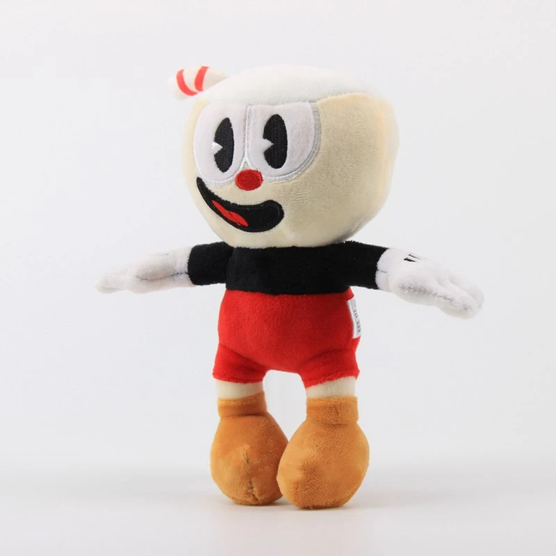 23 см Cuphead плюшевые игрушки мягкие куклы Mugman Boss the Devil Legendary Chalice для детей