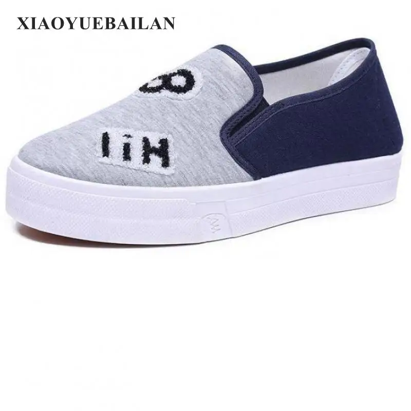 

2017 New Women's Shoes, Fashionable Soles, Single Round Head Cartoons, Student Thickened Soles