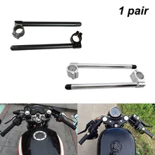 1 пара, автомобильный мотоцикл, универсальная трубка, зажим на ручке, для кафе, гонщика, для 35 мм, вилка, Прочная рукоятка, портативный инструмент, аксессуары