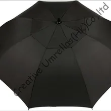 Профессиональные прямые зонты-трости 14 мм трубка из стеклопластика и 5,0 мм ребра из стекловолокна, автоматическое открытие, ветрозащитный