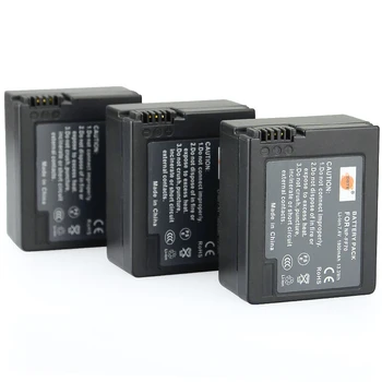 

3PCS DSTE 1800mAh NP-FF70 Battery for Sony DCR-HC1000 DCR-HC1000E DCR-IP1E DCR-IP1K DCR-IP200K DCR-IP210E DCR-IP220 PC350E