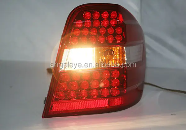 Excellent For Mercedes-Benz W164 ML350 ML500 LED Tail Light Red Black Color 2006-2011 9