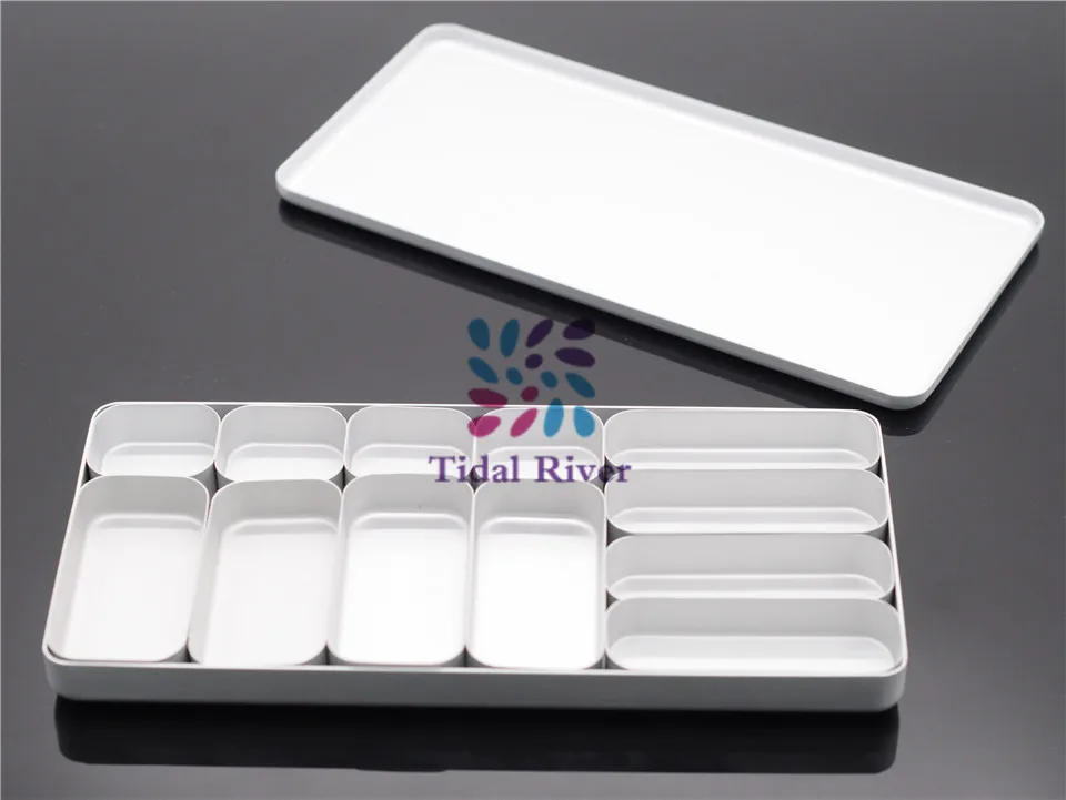 

Dental Bur Case File Holder Block Sterilizer Case Disinfection Endo Box Set For Dental Lab Supples