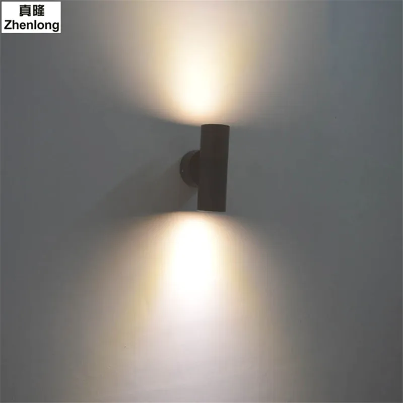 

6W 10W AC220V Modern Minimalist Creative Waterproof Wall Lamp Outdoor Balcony Interior Corridor Wall Light Garden Lights