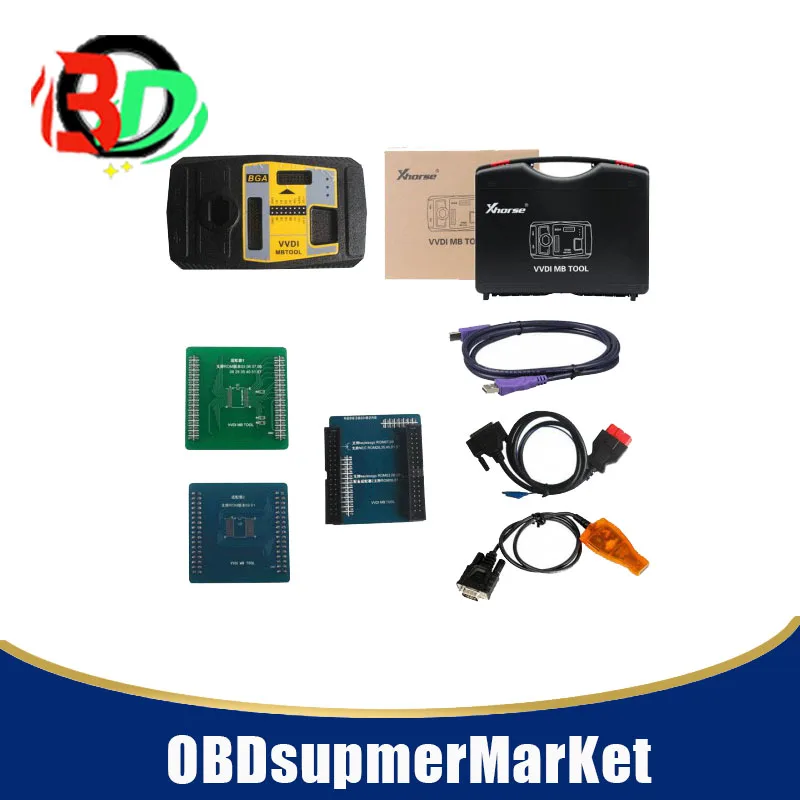 

Original Xhorse V4.8.0 VVDI MB BGA TooL Benz Key Programmer Including BGA Calculator Function Support W210 All Key Lost