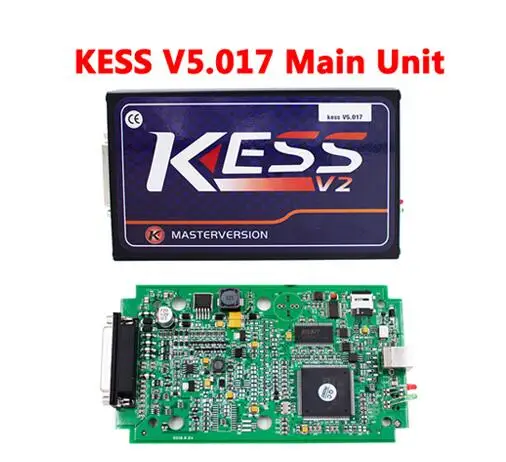 Онлайн Красный ЕС Версия KESS V5.017 V2.47 без жетонов лимит Kess Master HW 5,017 Kess V2 OBD2 менеджер тюнинговый комплект 5017 ECU программист - Цвет: Green PCB Main Unit