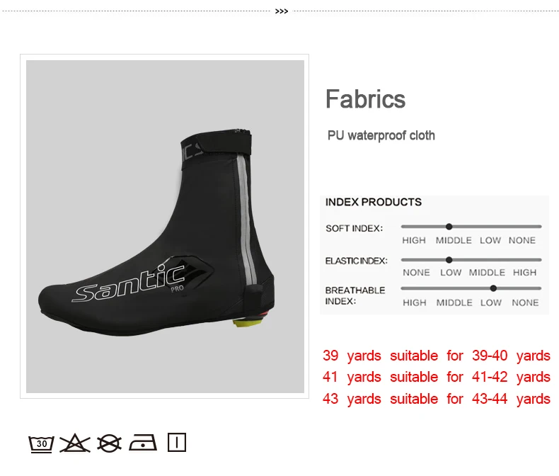 Santic Для женщин Для Мужчин велосипедные обувь Обложка велосипед Водонепроницаемый ветрозащитный дорожный галоши MTB велосипеда Ciclismo горные бахилы