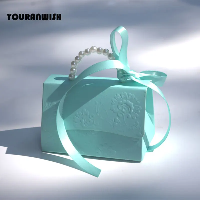 RMTPT 10/20pcs/lot Portable Party Wedding Favor Candy Boxes Baby Shower Gift Boxes wedding party favor box Candy gift boxes 3