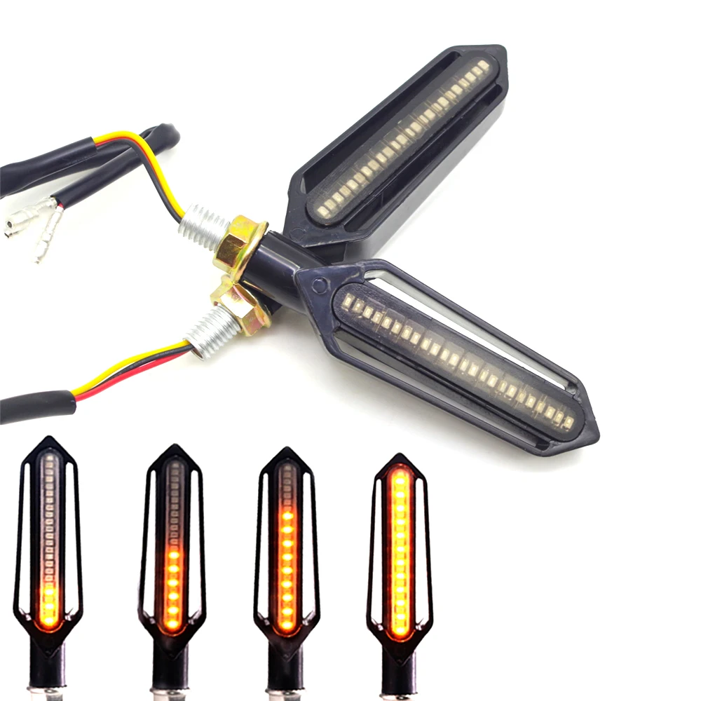 

Universal 12V motorcycle turn signal indicator Lights clignotant moto led FOR honda xr honda gl 1800 kawasaki zzr400 nc700x