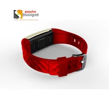 Smochm цветной ЖК-дисплей Водонепроницаемый IP67 динамический монитор сердечного ритма сообщение умный здоровье браслет на запястье смарт-браслет для IPhone Android