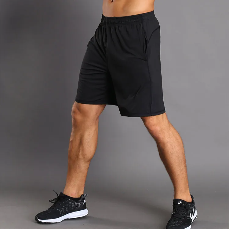 Для мужчин спортивные шорты для бега брюки быстросохнущие дышащие для бега тренировки Бодибилдинг Карманный теннисный зал тренировочные шорты для мужчин фитнес