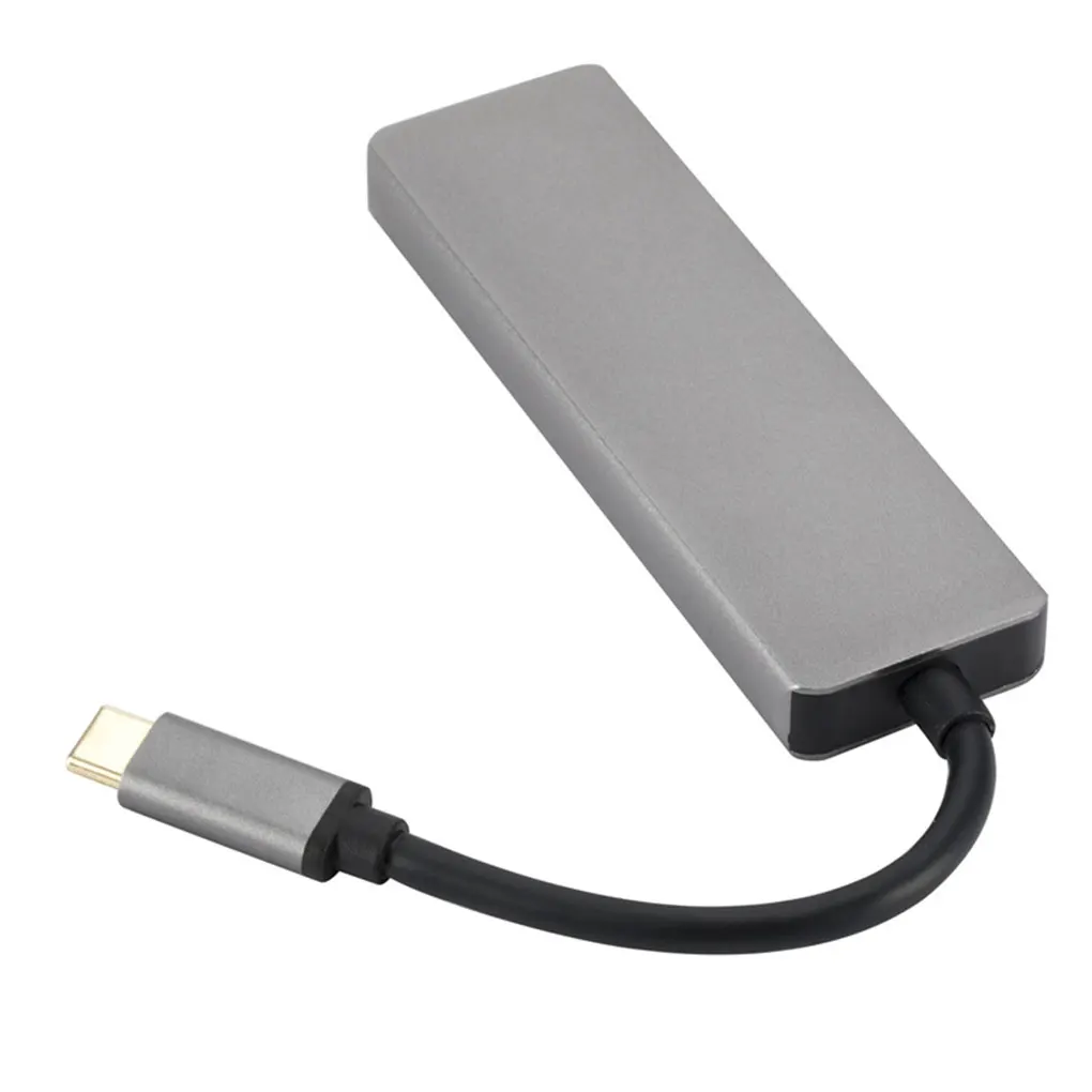 Новое поступление Тип-C до 2 Порты и разъёмы USB3.0 концентратор HDTV SD/TF Card Reader USB 3,0 Многофункциональный Card Reader адаптер